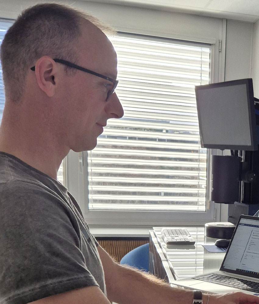 Fabrice Seyve, un expert technique qui dirige une équipe